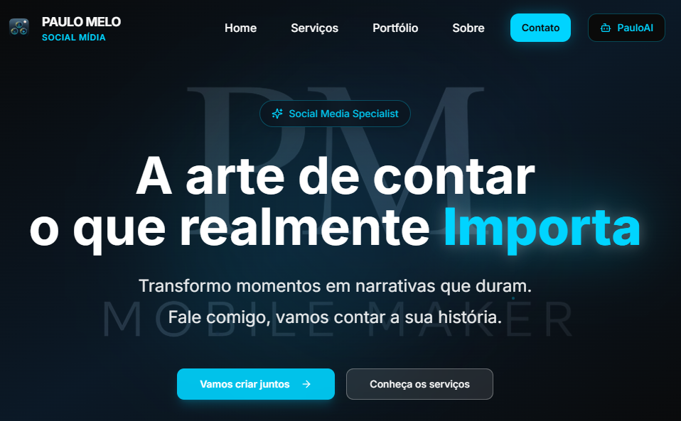 Paulo Melo Social Mídia